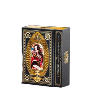 Kabago 4 One Pieces Game Playing Cards CCG Booster Box Japanese Anime Kabogo V5 Cards Zoro Luffy Nami Cards