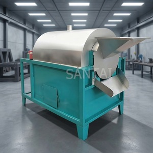 Petit <span class=keywords><strong>four</strong></span> à gaz économe en énergie de 50 kg avec tambour rotatif, idéal pour la cuisson des noix, des cacahuètes et des graines de soja - Product Image 1