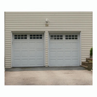Portes de garage automatiques modernes résistantes au vent, silencieuses, avec télécommande électrique pour garage automobile 4S.