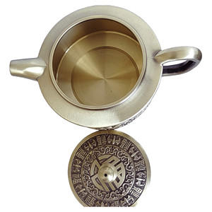 Laiton Classique Fortune Attirant Fonte Théière Bol À Thé Ornements Personnalisé Intérieur Métal Décorations Animal Figure Sculptures Cadeaux - Product Image 5