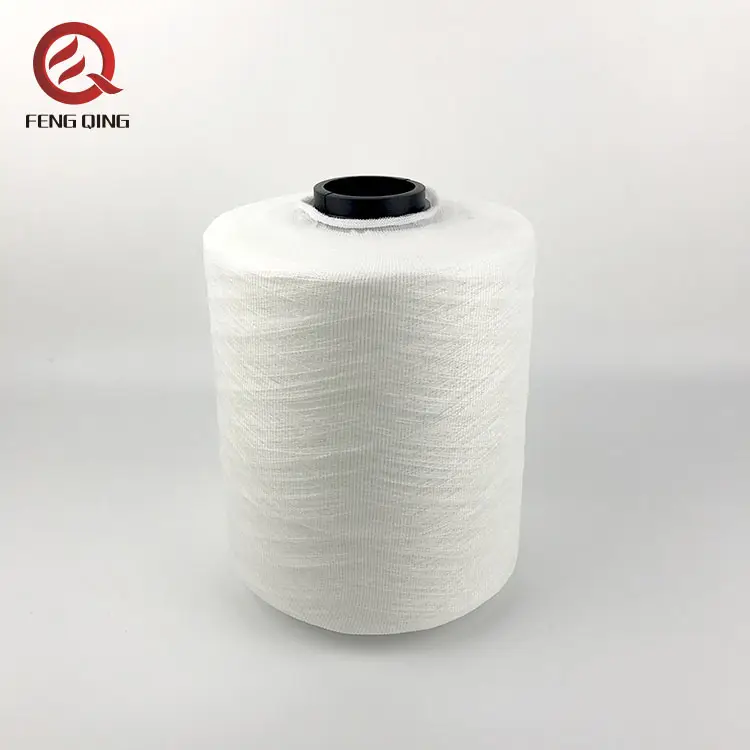 100% FDY polyester thread 500D-1000D, heat setting,oiled, no knot high tenacity yarn