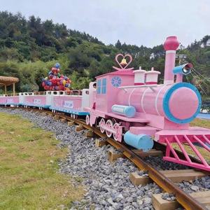 <span class=keywords><strong>Train</strong></span> électrique sur rails pour parc d'attractions, <span class=keywords><strong>train</strong></span> routier touristique, prix d'usine, à vendre - Product Image 1