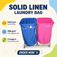 Sacs de transport pour linge sale de la collection SOILED LINEN pour les blanchisseries hospitalières et les services de livraison