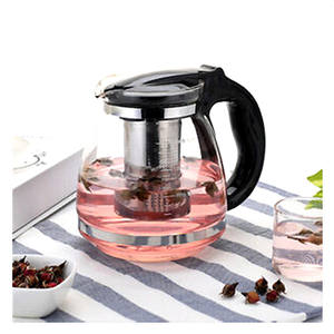 Top Quality Small 1800ml Glass And In One <strong>Teasets</strong> Teapot Tea Cup Set - Product Image 1