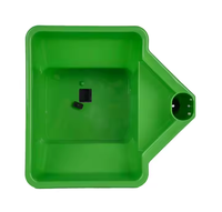 Outil de jardinage de qualité industrielle, semoir et épandeur d'engrais portatif multifonctionnel en plastique, support OEM, capacité de 3L