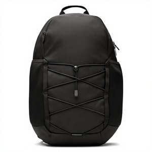 Laptop <b>Backpack</b> Geometric Pattern Nylon Lightweight Zipper <b>Large</b> <b>Capacity</b> Yoga Fitness Waterproof Outdoor Commuting Sports - Product Image 2