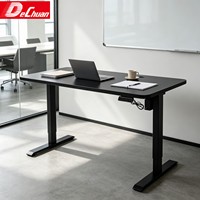 Bureau d'ordinateur électrique réglable avec mémoire de position, fabriqué à Foshan, pour l'approvisionnement en gros aux entreprises