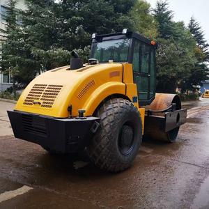 Compacteur de rouleau de route de roue en acier simple de 14 tonnes avec Cummins Engine et climatiseur Nouveau prix - Product Image 6