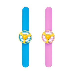 Pulsera Lanzador de Trompos Voladores Rosa para Niños, Juguete de Exterior, Libélula de Bambú, Sin Necesidad de Baterías, 5-7 Años, Unisex - Product Image 2