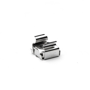 Tuerca flotante cuadrada tipo jaula M4 M5 M6 M8 M10 de acero al carbono niquelado, rosca derecha, métrica, grado A, para la industria de la construcción - Product Image 2