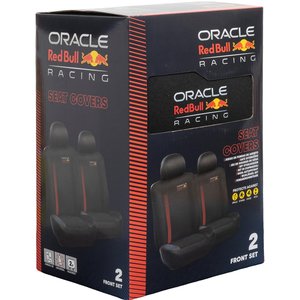Set coprisedili 6 pezzi Powerbar nero/rosso - Product Image 4