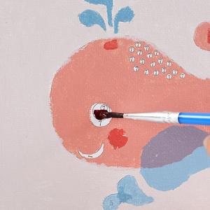 Phòng ngủ hoạt hình động vật dễ thương để bàn trang trí vẽ tranh vẽ tranh bằng số tự làm vẽ tay trẻ em bảng nhỏ - Product Image 5