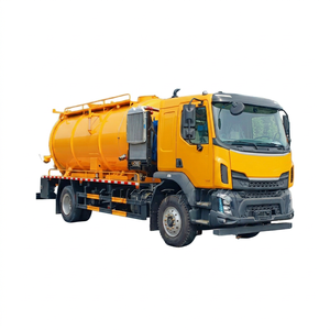 Camión cisterna DONGFENG M3 4x2 de 15 CBM con motor auxiliar Cummins de 290 HP, bomba de anillo de agua de doble chorro y succión, personalizado de fábrica para exportación - Product Image 1
