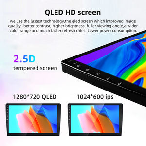 Ритм 7/9/10.1 дюймов <span class=keywords><strong>Android</strong></span> Авто головное устройство с разделенным экраном DSP беспроводной Carplay BT стерео аудио Приборная панель автомобиля для DVD-плеера - Product Image 2