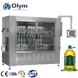 Ligne automatique de remplissage de bouteilles en verre d'huile liquide à grande vitesse Machine de remplissage de bouteilles d'huile d'olive machine de remplissage de bouteilles de sauce miel