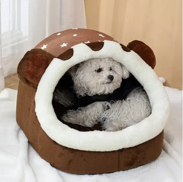 2 in1ペットキャットハウススリーピングベッド犬と猫のためのほとんどの売り手中型大型犬ロッキングチェア高架動物ケージ