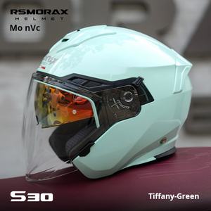 MOTORAX S30 medio casco para hombres y mujeres visera dual ABS de alta calidad para nueva condición XL tamaño verano montar 3C certificado <span class=keywords><strong>1</strong></span> - Product Image 4