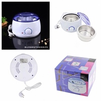 Vente en gros chauffe-cire doux professionnel électrique chauffant machine épilation perles de cire kit d'épilation pot unique