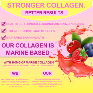 Gomitas de Colágeno y Biotina de Marca Privada OEM, Suplemento Dietético Antioxidante para Adultos, para el Cabello, Uñas y Piel, 60 Gomitas - Product Image 4