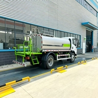 Camion-citerne à eau diesel DongFeng de haute qualité, 4x2, avec pompe d'arrosage et moteur Euro 3