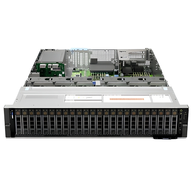 Enterprise PowerEdge R7615 2U Rack Server AMD Processor 4800MT/s Memory IDRAC9 Management Energy Saving Stable Stock DL-R7615