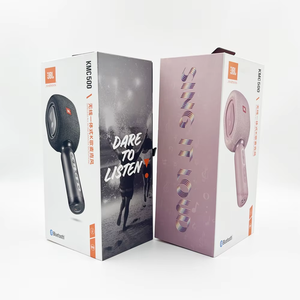 ไมโครโฟนคาราโอเกะไร้สาย <span class=keywords><strong>JBL</strong></span> KMC500 ของแท้ ลำโพงบลูทูธออลอินวัน พร้อมระบบเสียงสะท้อน DSP ป้องกันเสียงหอน สำหรับงานปาร์ตี้ที่บ้าน - Product Image 5