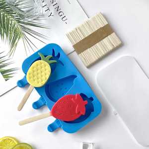Molde de silicona flexible Sanlian de grado alimenticio con diseño de panal, fácil de usar, para hacer helados, whisky y paletas, sostenible y estampado. - Product Image 2