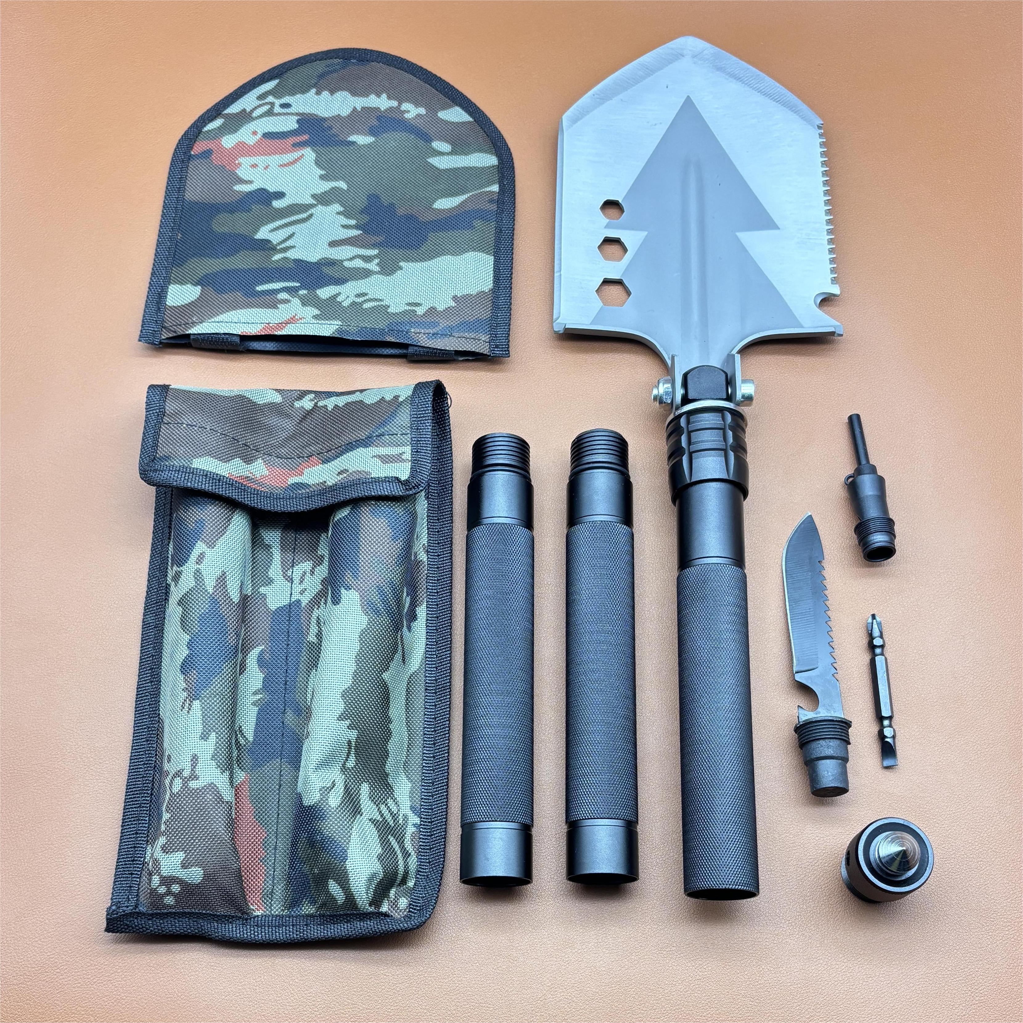 Pelle Pliante Multifonction – Kit De Survie Militaire – Camping Outdoor