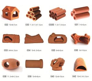 Red Pottery Multifunktion ales <span class=keywords><strong>Aquarium</strong></span> Shrimp <span class=keywords><strong>Plecos</strong></span> Hiding Shelter <span class=keywords><strong>Cave</strong></span> für die Zucht - Product Image 5