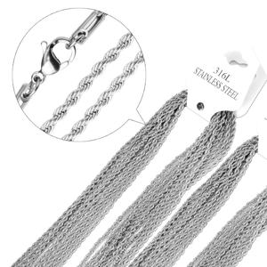 Cadena de Serpiente de Acero Inoxidable de 45-60 cm de Largo y 2 mm de Grosor, Cadena Dorada Económica al por Mayor - Product Image 3