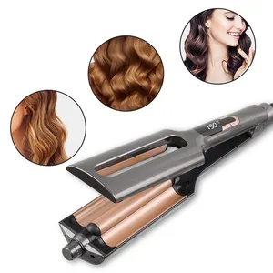 Create Beachy Waves Long-Lasting Natural Tight Waves Deep Waver Hair Curler Cruling Iron For All Hair Lengths