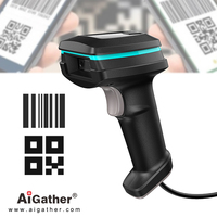 Lector de Códigos de Barras con Cable a Precio Competitivo, Escaneo Suave de PDF417, DataMatrix, MaxiCode, Tarjetas de Identificación, DPM, MicroQR