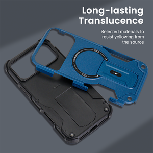 Ốp điện thoại chống sốc xoay đa năng, chắc chắn cho <span class=keywords><strong>iPhone</strong></span> 12 13 14 15 16 17 Pro Max, có nắp che camera trượt từ tính, chống va đập - Product Image 4