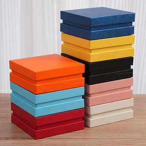 Custom printed gift box creative upper and lower cover gift box can be color printed advertising