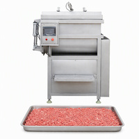 Mélangeur à viande industriel sous vide en acier inoxydable 380V 5.15-14.7KW 350-1200L, capacité de lot 230-840KG, machine à farcir les saucisses