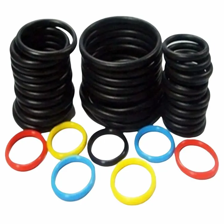 ปรับแต่ง Epdm Hnbr Nbr Ptfe Fkm ซิลิโคน Fpm Ffkm ยาง Oring ซีลอุณหภูมิสูง O-Ring