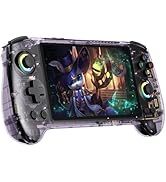 For RG557 Retro Handheld Game Console 5.48 Inch AMOLED Touch Screen 1920x1080 Resolution Android 14 Wi-Fi 10000 Games 256GB