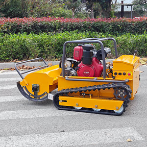 เครื่องตัดหญ้าแบบหุ่นยนต์บังคับวิทยุ รุ่น LT192-D สำหรับทุกสภาพพื้นผิว ได้รับการรับรองมาตรฐาน CE EPA ใช้สายพานยางสำหรับงานเกษตรกรรม - Product Image 4