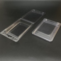 Boîte de protection personnalisée en blister en matériau CPET pour bougies et autocollants