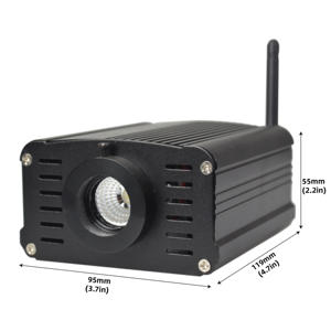 Control Remoto Táctil OEM, Motor de Luz LED RGB de 16W para Techo de Fibra Óptica, Clasificación IP33, 12V, Construcción de Aluminio y Plástico, 2 Años de Garantía - Product Image 2