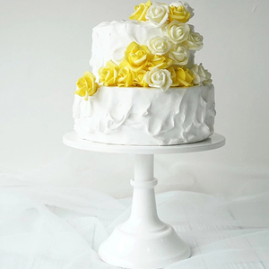 Présentoir à gâteaux rond en céramique, socle <span class=keywords><strong>d</strong></span>'exposition pour cupcakes, 11 pouces, 1 pièce - Product Image 3