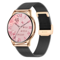 Montre connectée VALDUS 300 mAh avec connexion Bluetooth, surveillance du sommeil, étanche IP67, VL39 PRO, montre connectée pour femmes