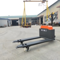 Transpalette Électrique Lithium 1-5T, Type Walkie, pour Manutention de Marchandises en Entrepôt