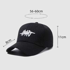 Fashion Punk Custom Embroidered Logo Casual 6-Panel Hip Hop Quick Dry Baseball <strong>Cap</strong> for <strong>Men</strong> - Product Image 6