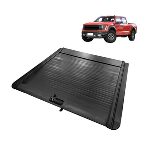 Couverture de benne de camionnette tout-terrain en alliage d'aluminium de haute qualité, imperméable, adaptée à la <span class=keywords><strong>Ford</strong></span> <span class=keywords><strong>150</strong></span> - Product Image 1