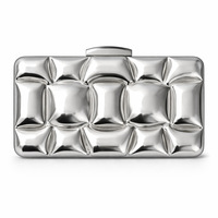 Sac de soirée vintage en métal et acrylique à motif écossais, fermeture magnétique, sac à bandoulière chaîne, sac bandoulière personnalisé avec logo pour femme