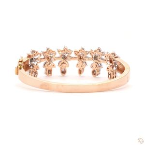 Pulsera de Diamantes de Oro Premium para Mujer, Diseño Clásico, Acabado Pulido Brillante, Ligera, Cómoda, Elegante, Joyería de Moda, Regalo - Product Image 2