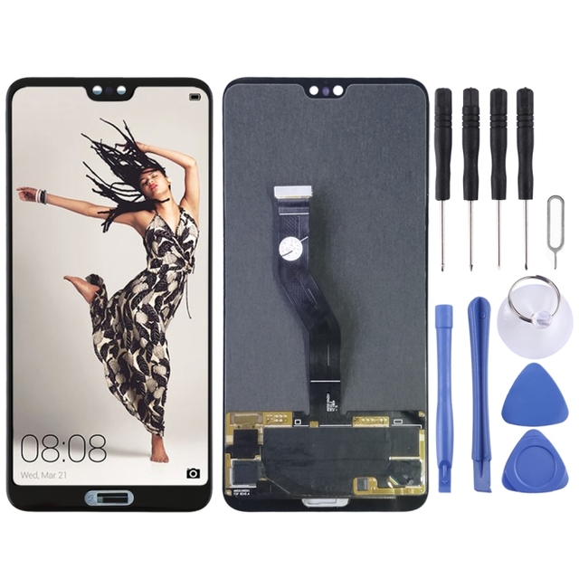 Repair Parts Mobile Phone Replacement Original OLED LCD Display + Touch Screen Digitizer Assembly for Huawei P20 Pro