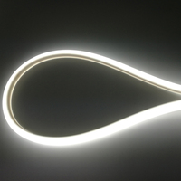 Diffuseur de lumière en silicone à émission supérieure de 13*11 mm, 180 degrés, tube en silicone flexible néon pour bandes lumineuses LED de 10 mm