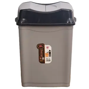 Kitchen Eco-friendly PP Household Waste Sorting Bins Trash Can Plastic Garbage Bin For Sale